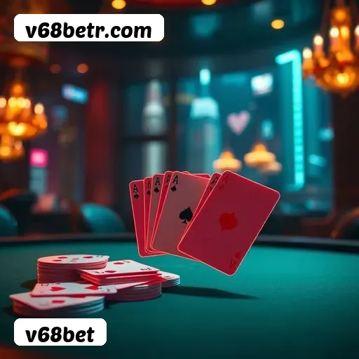 v68bet bônus R$5.000 + 500 giros - Rollover 35x, prazo 30 dias, 38% taxa conversão